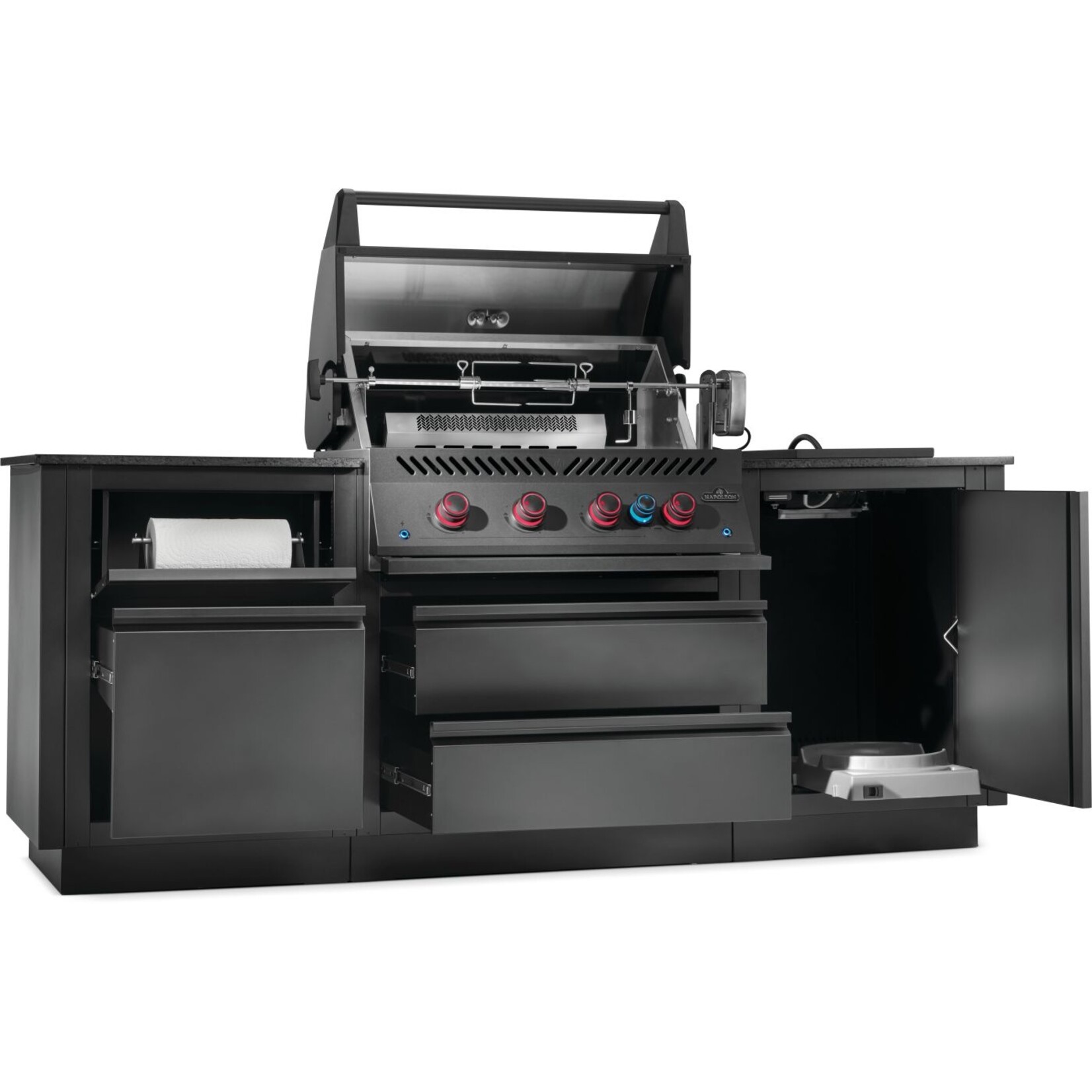 Napoleon Napoleon OASIS 300 Outdoor Kitchen, 700 Series 32" Grill Head - Matte Black
