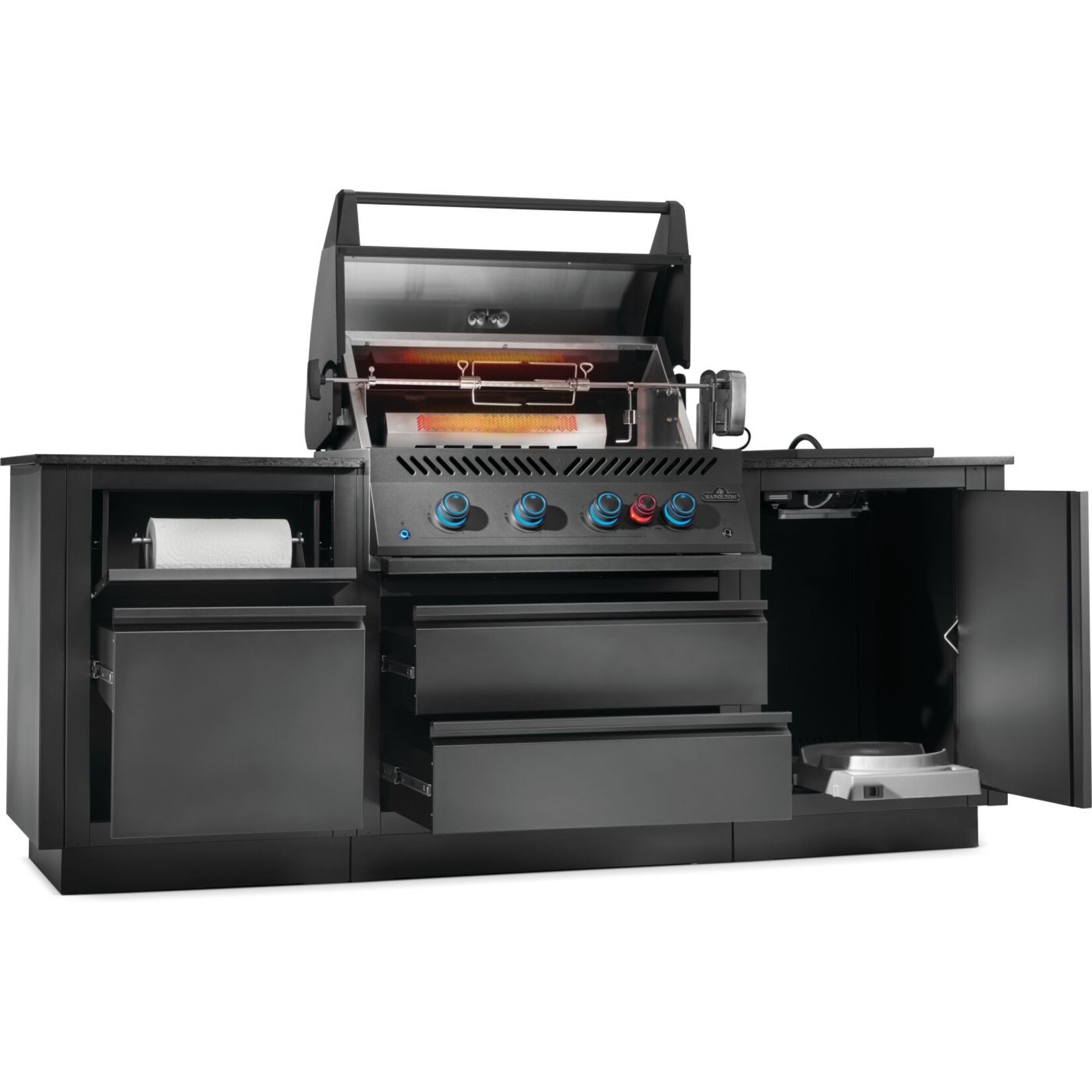 Napoleon Napoleon OASIS 300 Outdoor Kitchen, 700 Series 32" Grill Head - Matte Black