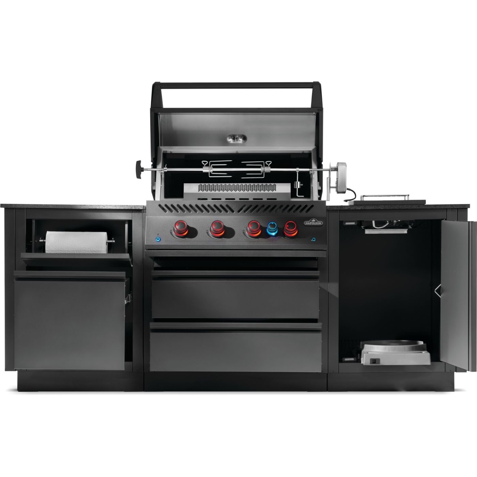 Napoleon Napoleon OASIS 300 Outdoor Kitchen, 700 Series 32" Grill Head - Matte Black