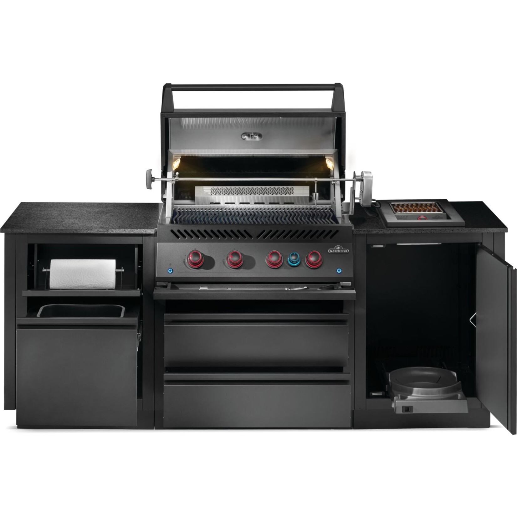 Napoleon Napoleon OASIS 300 Outdoor Kitchen, 700 Series 32" Grill Head - Matte Black