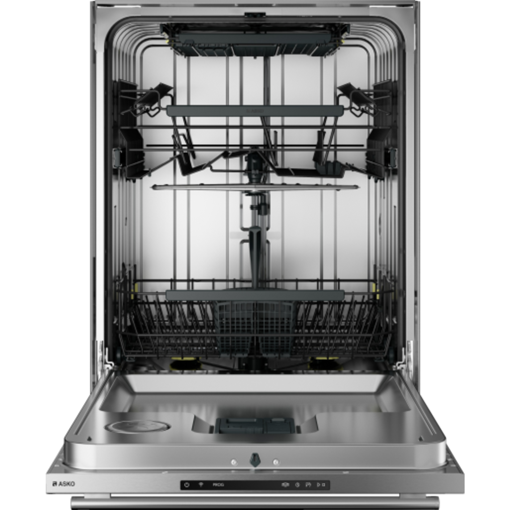 ASKO Indoor 24" Dishwasher 40 series, Tall Tub, SS, Pocket Handle