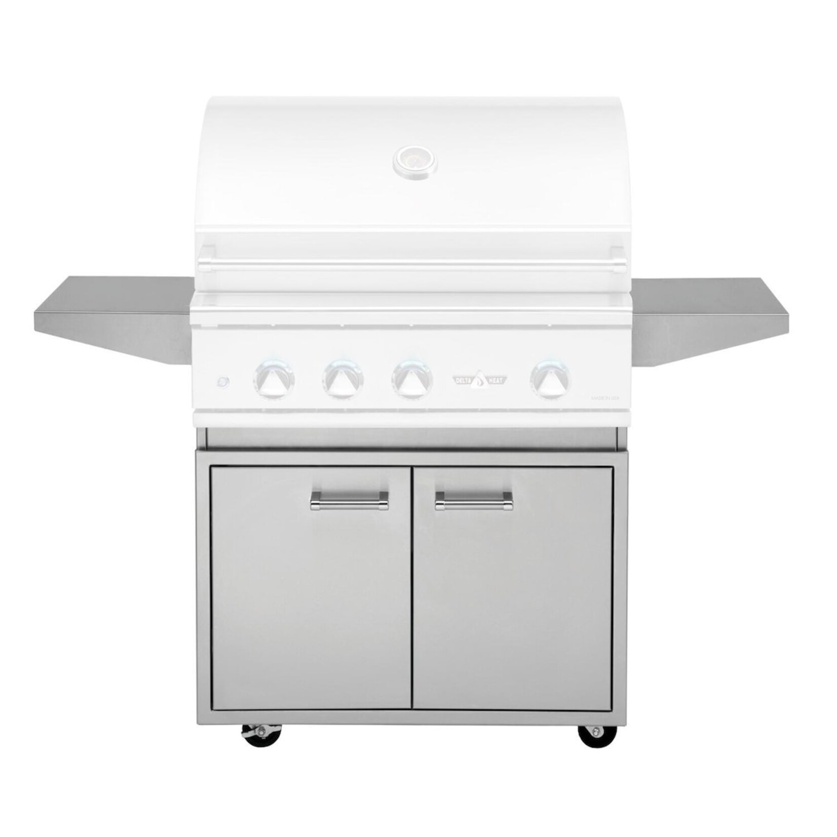 Delta Heat Delta Heat 32" Grill Base - Stainless 2 Doors