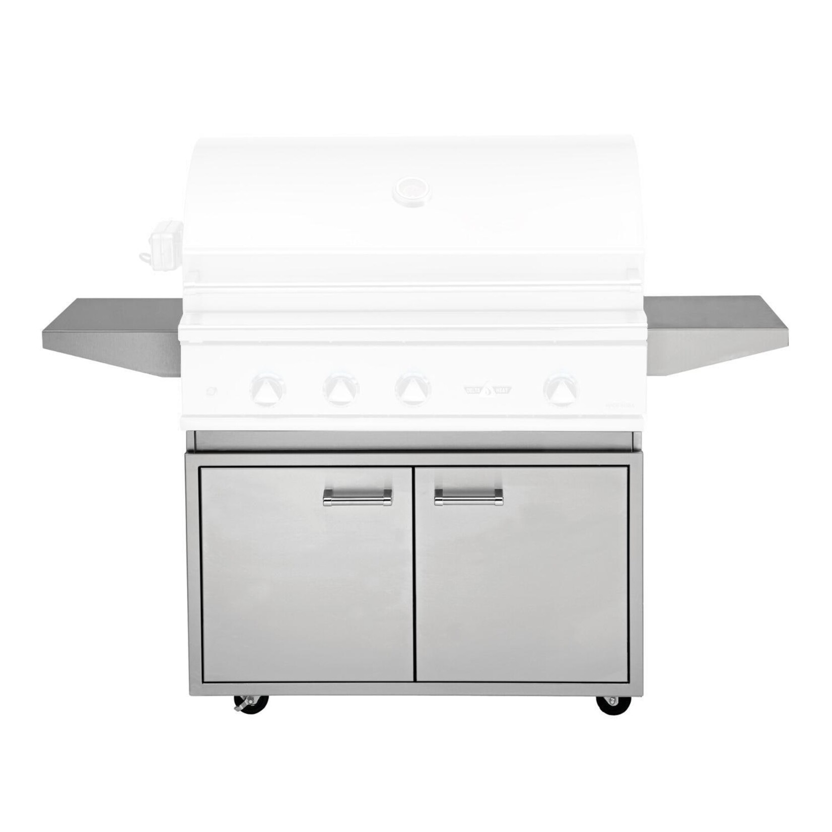 Delta Heat Delta Heat 38" Grill Base - Stainless 2 Doors