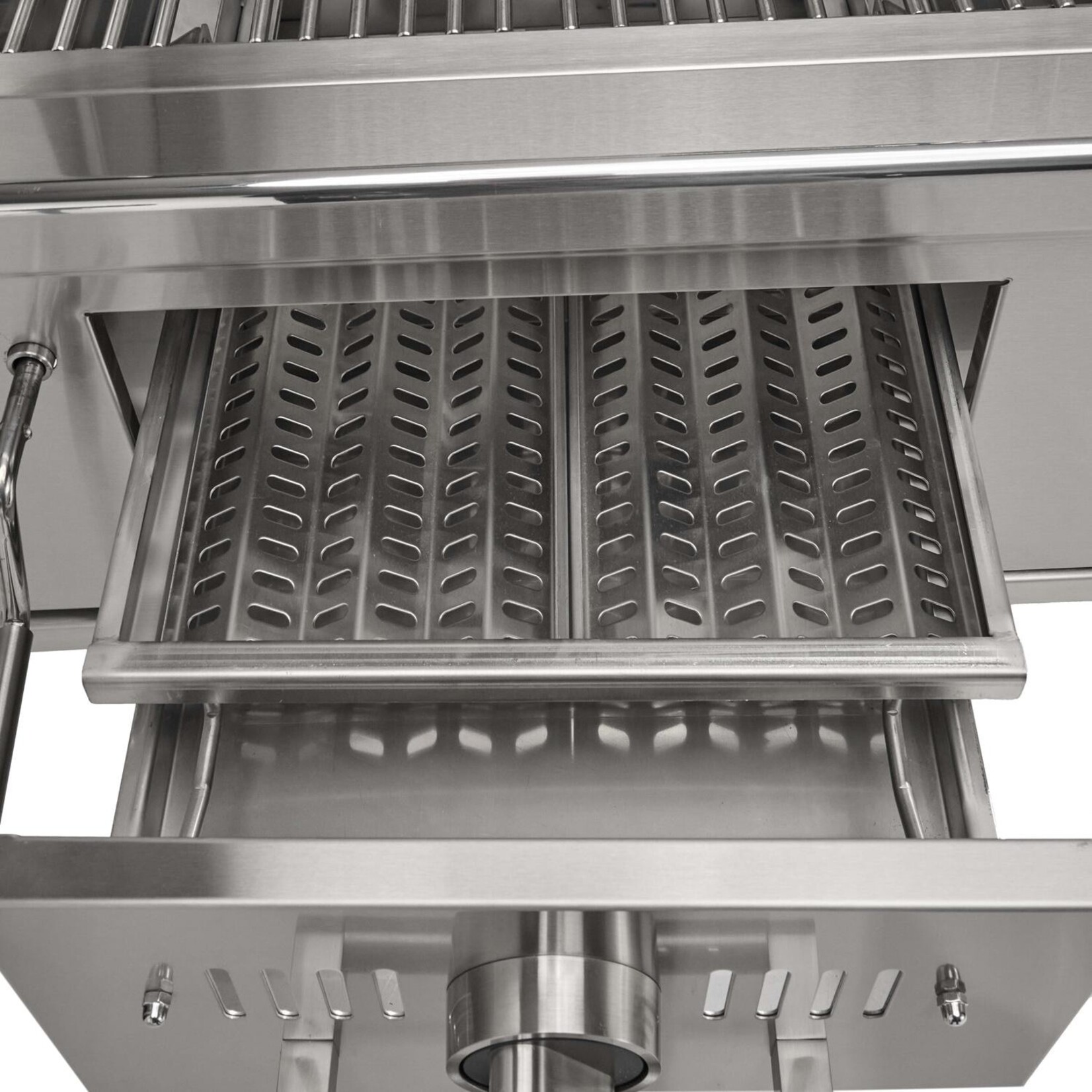 Coyote Coyote Hybrid Grill, 50" Built-in Gas & Charcoal -Liquid Propane