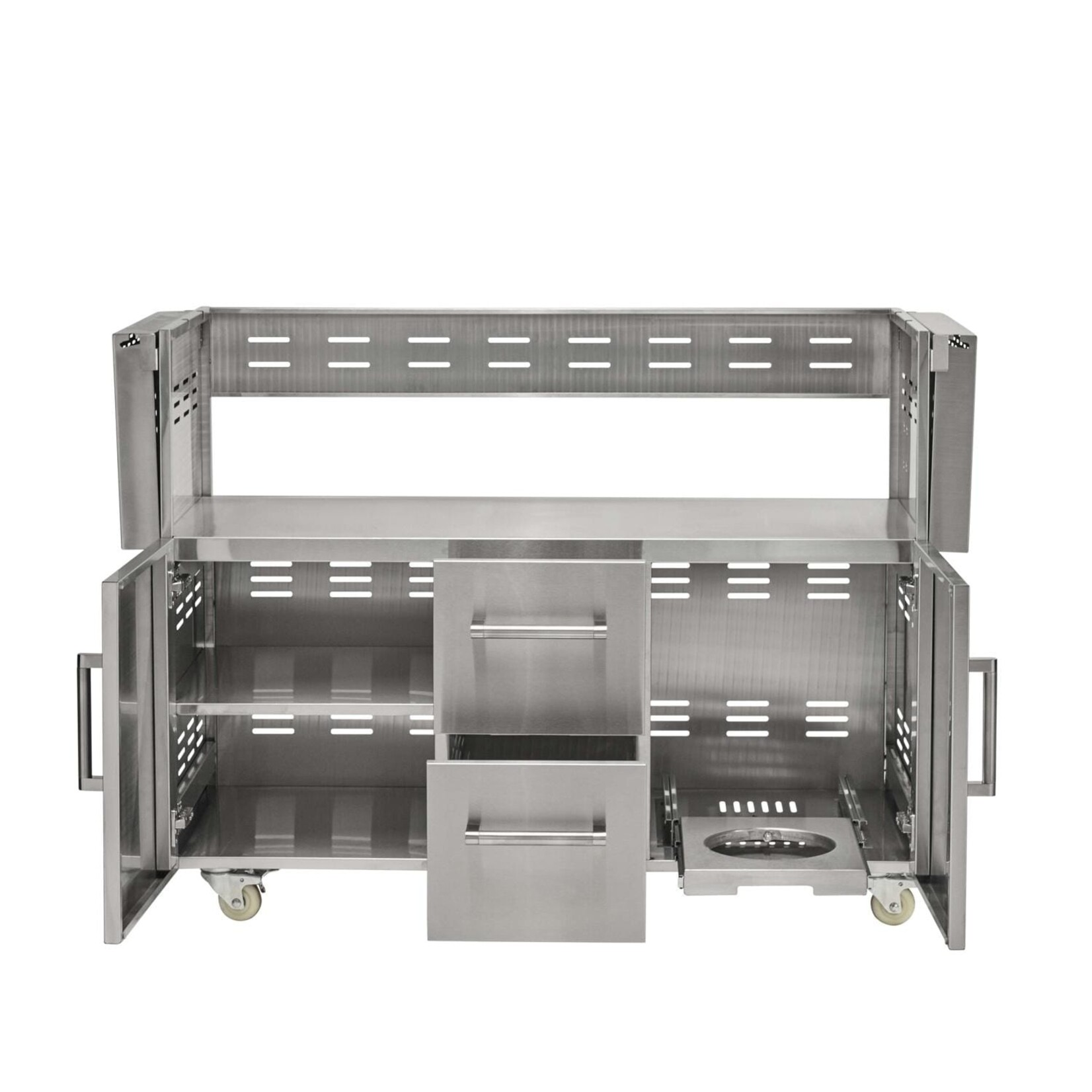 Coyote Coyote Cart for 50" Hybrid or Combo Grill