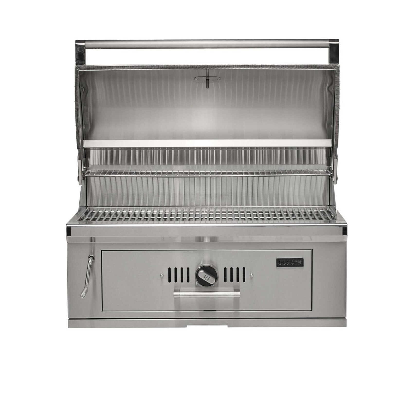 Coyote Coyote Charcoal Grill, 36" Built-in -Charcoal
