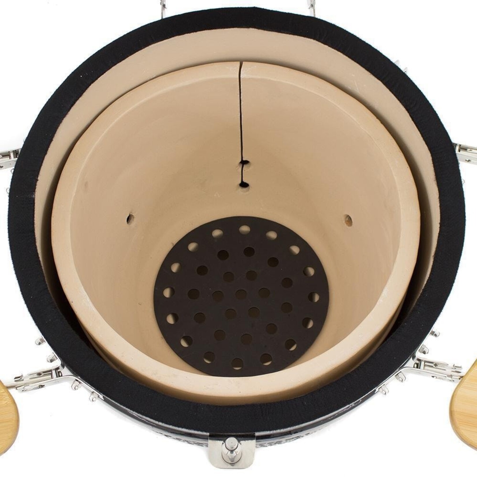 Coyote Coyote Asado Smoker with Stand and Side Shelves