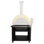 Coyote Coyote Cart for Duomo Wood Pizza Oven with Side Mount Tool Holder
