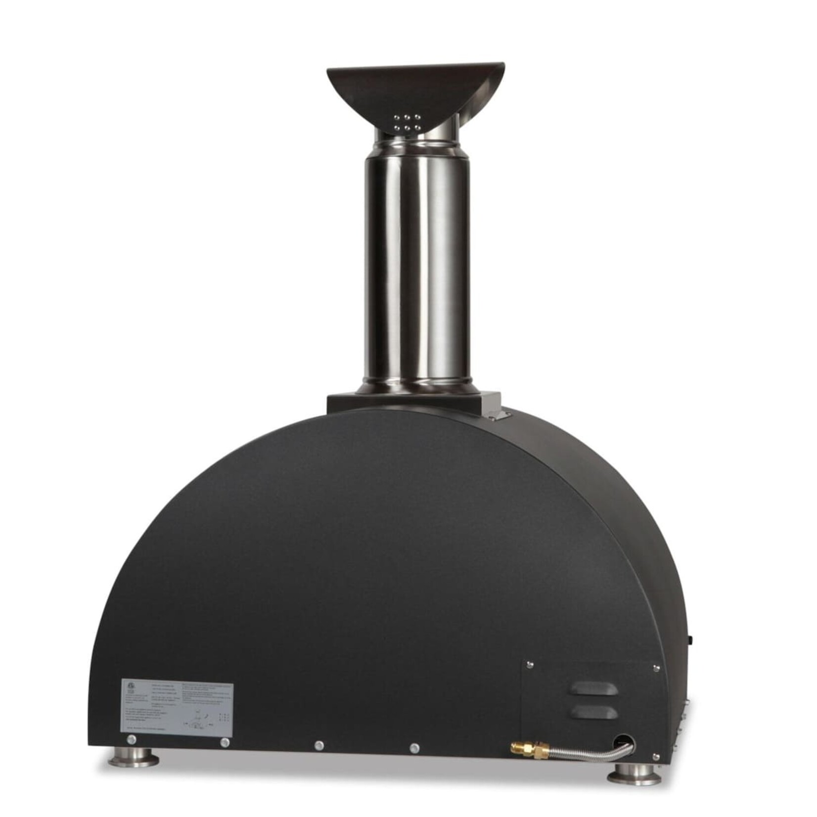 Coyote Coyote Hybrid Pizza Oven 30" Multi-Fuel Wood or Liquid Propane - Matte Black