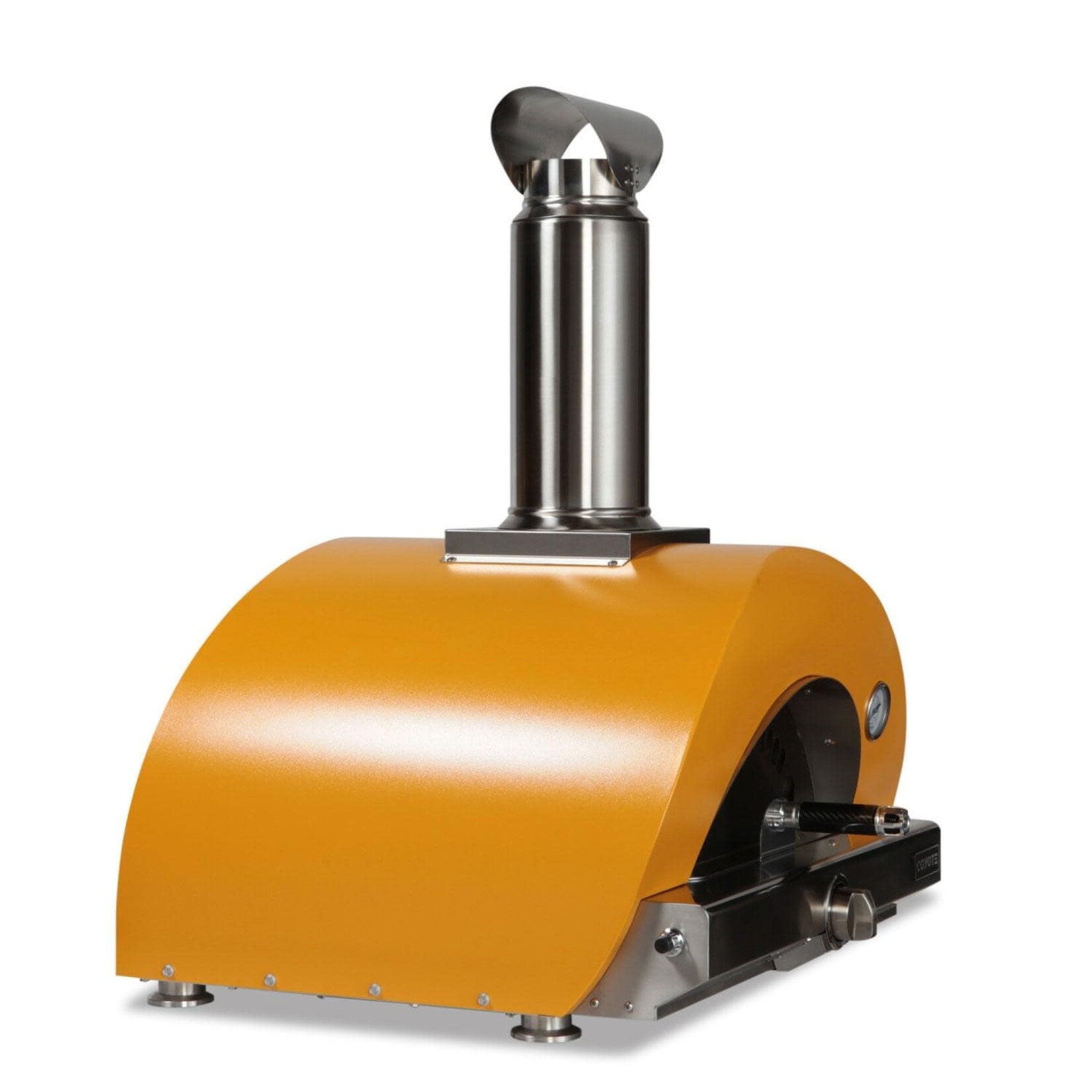 Coyote Coyote Hybrid Pizza Oven 30" Multi-Fuel Wood or Liquid Propane - Yellow