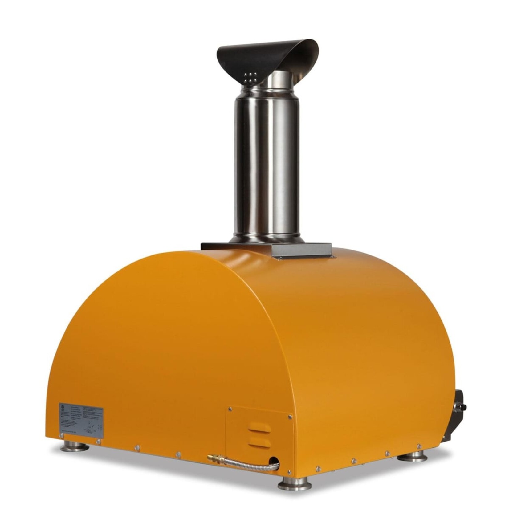 Coyote Coyote Hybrid Pizza Oven 30" Multi-Fuel Wood or Natural Gas - Yellow