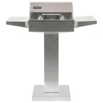 Coyote Coyote Electric Grill, 120V, Single Burner, Portable w/ Pedestal