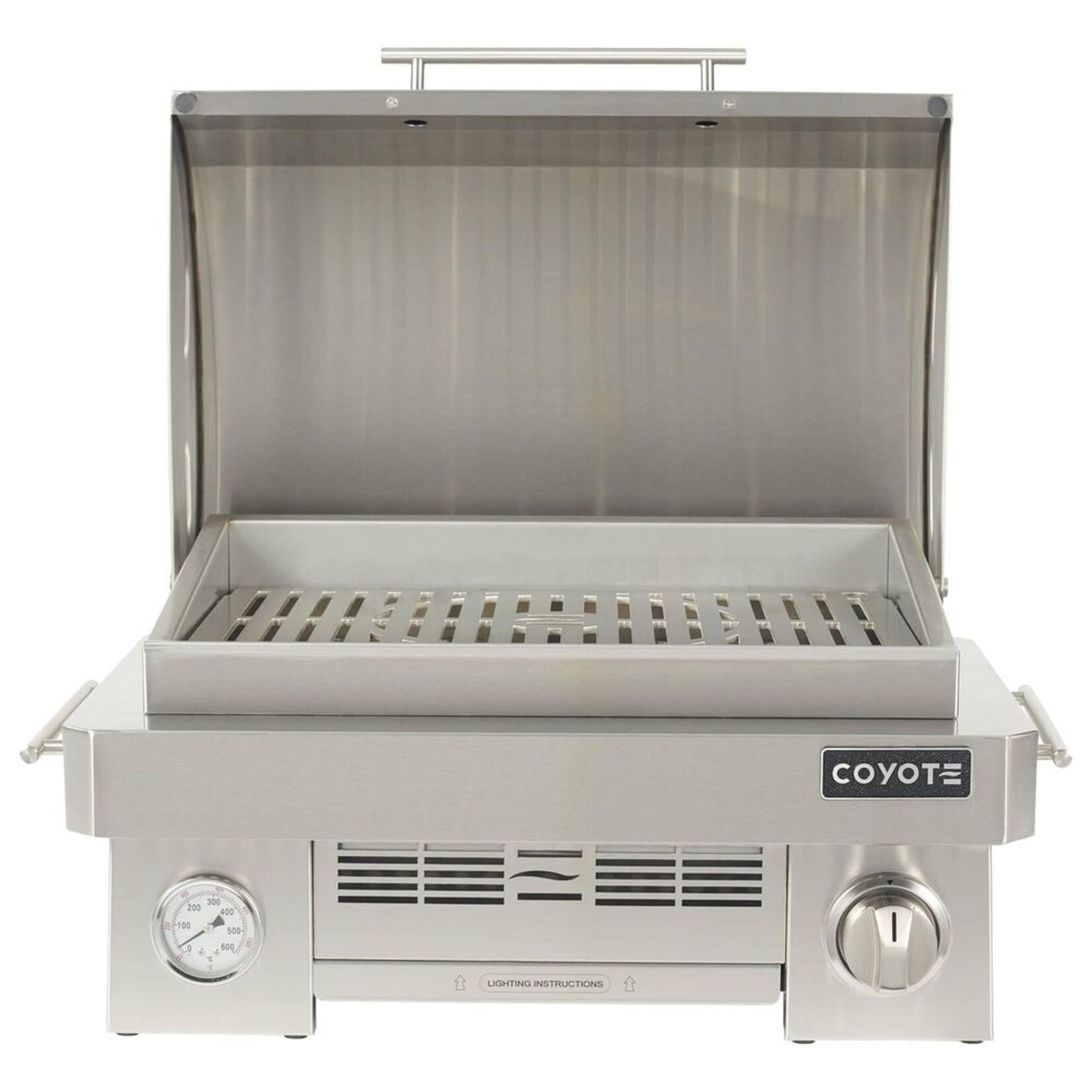 Coyote Coyote Portable Grill, Infinity Burner up to 20,000btu, Liquid Propane