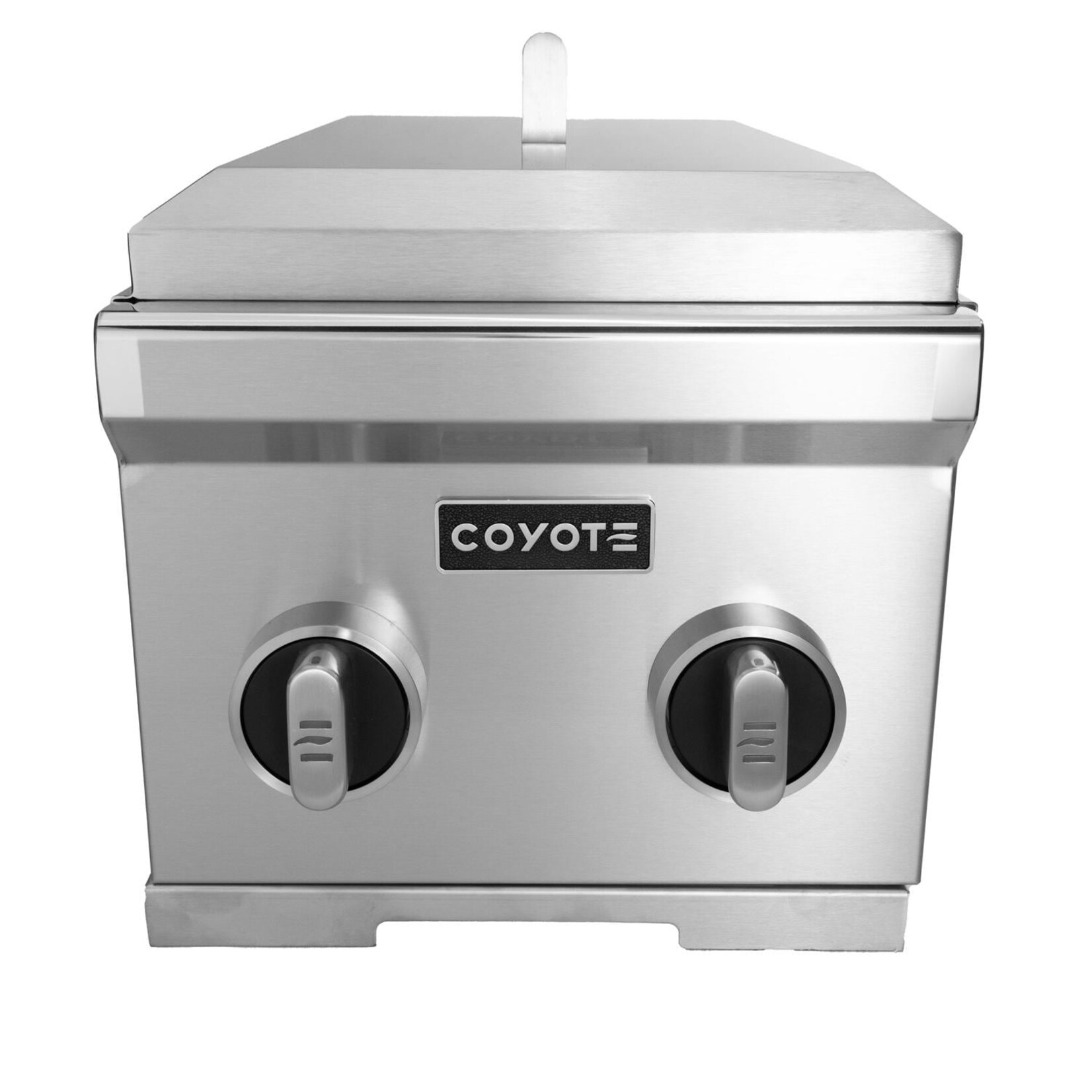 Coyote Coyote Double Side Burner, 12" Built-in - Natural Gas