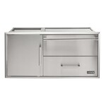 Coyote Coyote Access Door with Storage & Warming Drawer 42"