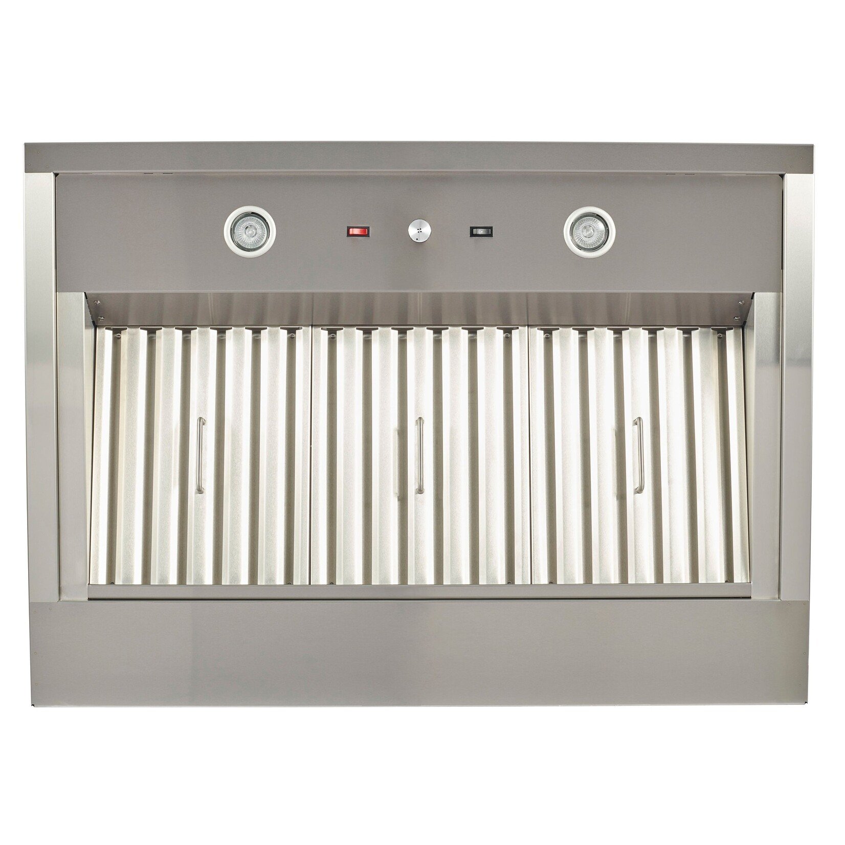 Coyote Coyote Chimney Hood w/ LED Lights, 36"W x 30"D (Blower not included)