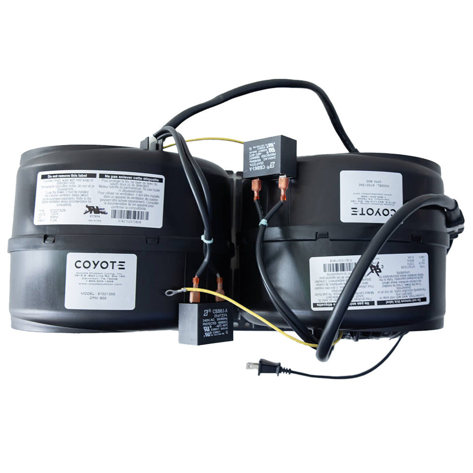 Coyote Coyote Blower 1200 CFM for Hood