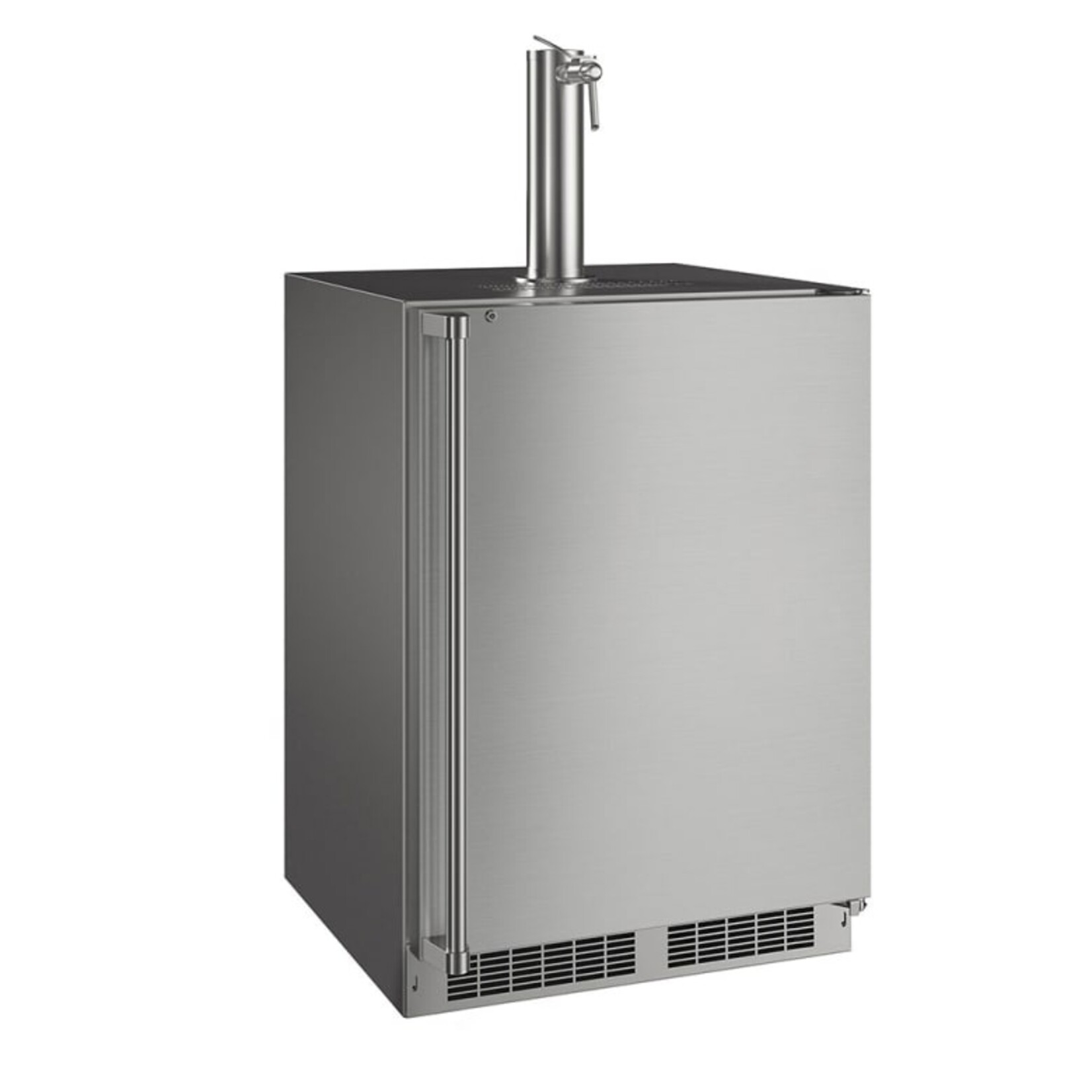Marvel Outdoor 24" Kegerator, Single Wine & Beverage Tap, SS Rev Door w/ Lock
