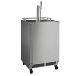 Marvel Mobile Outdoor 24" Kegerator, Single Beer & Beverage Tap, SS Rev Door w/ Lock