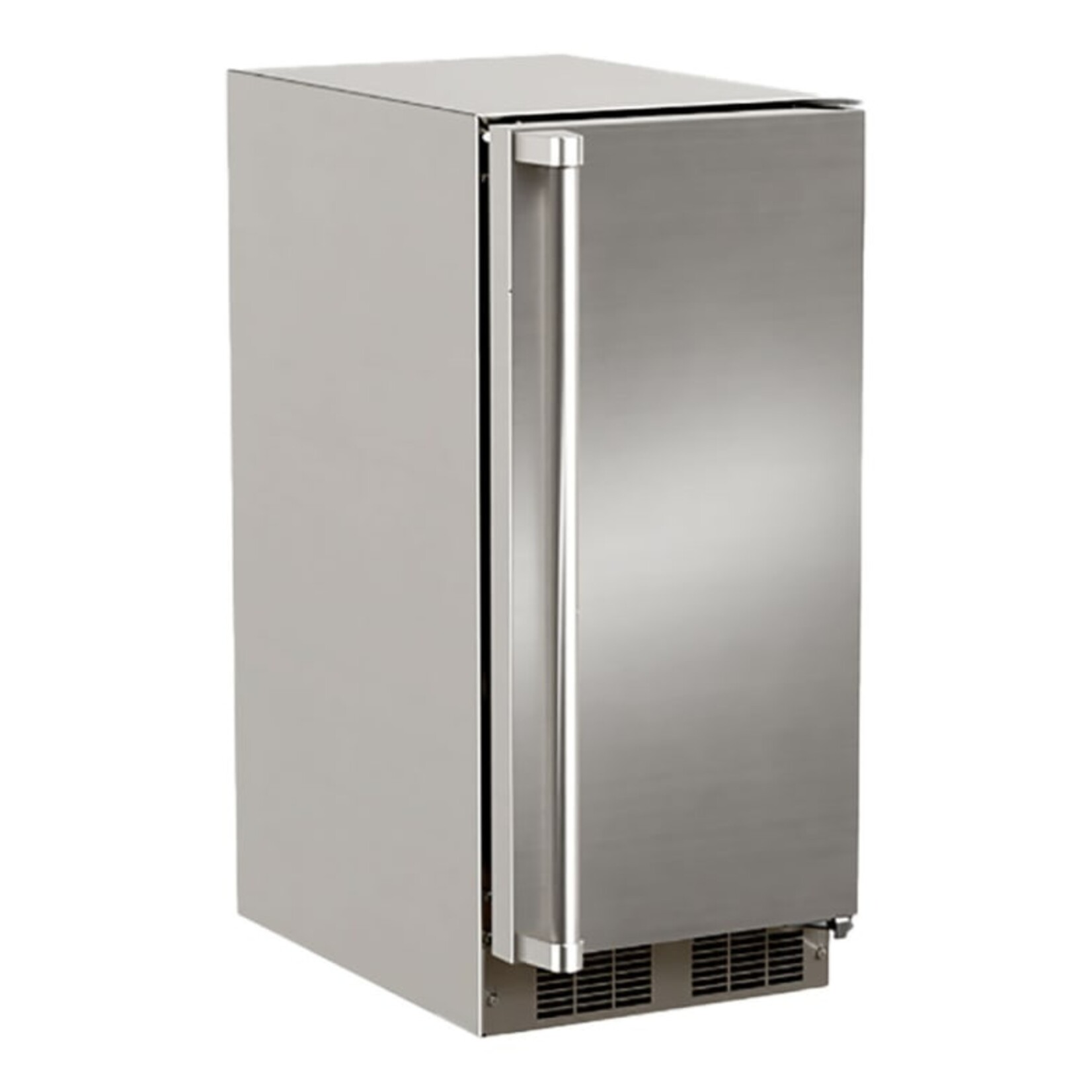 Marvel Outdoor 15" Ice Machine, Crescent Cube, SS Solid Rev Door