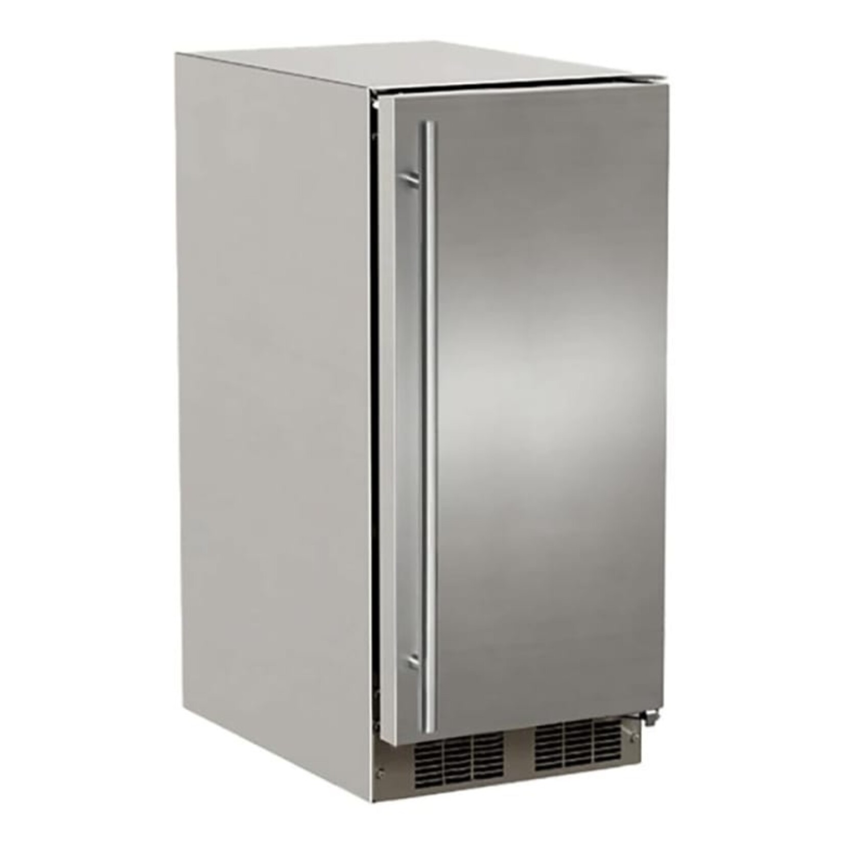 Marvel Outdoor 15" Ice Machine, Nugget Cube, SS Solid Rev Door w/ Pump