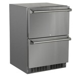 Marvel Outdoor 24" Refrigerated Drawers, SS Solid Drawers w/ Lock