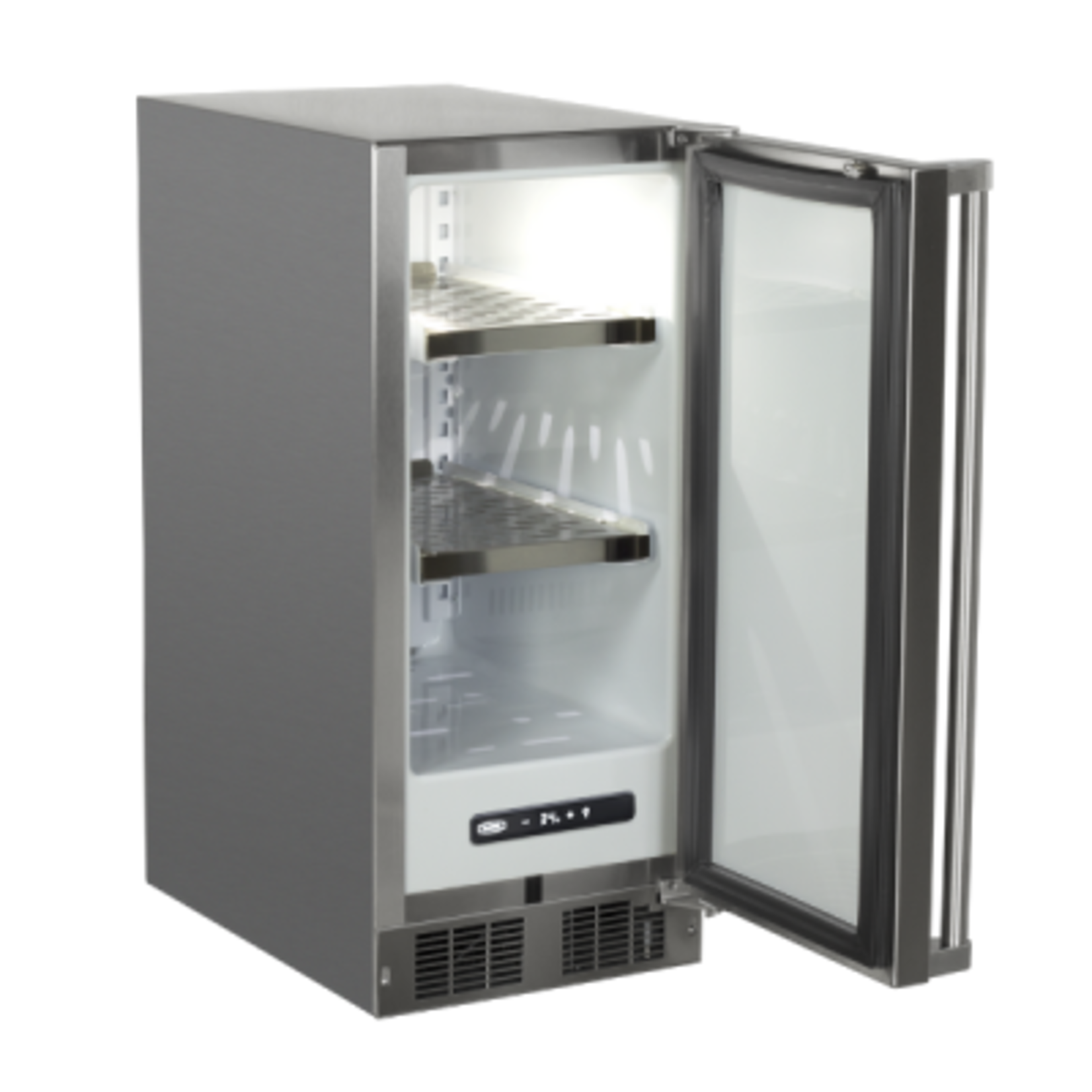 Marvel Outdoor 15" Refrigerator, SS Solid Rev Door w/ Lock