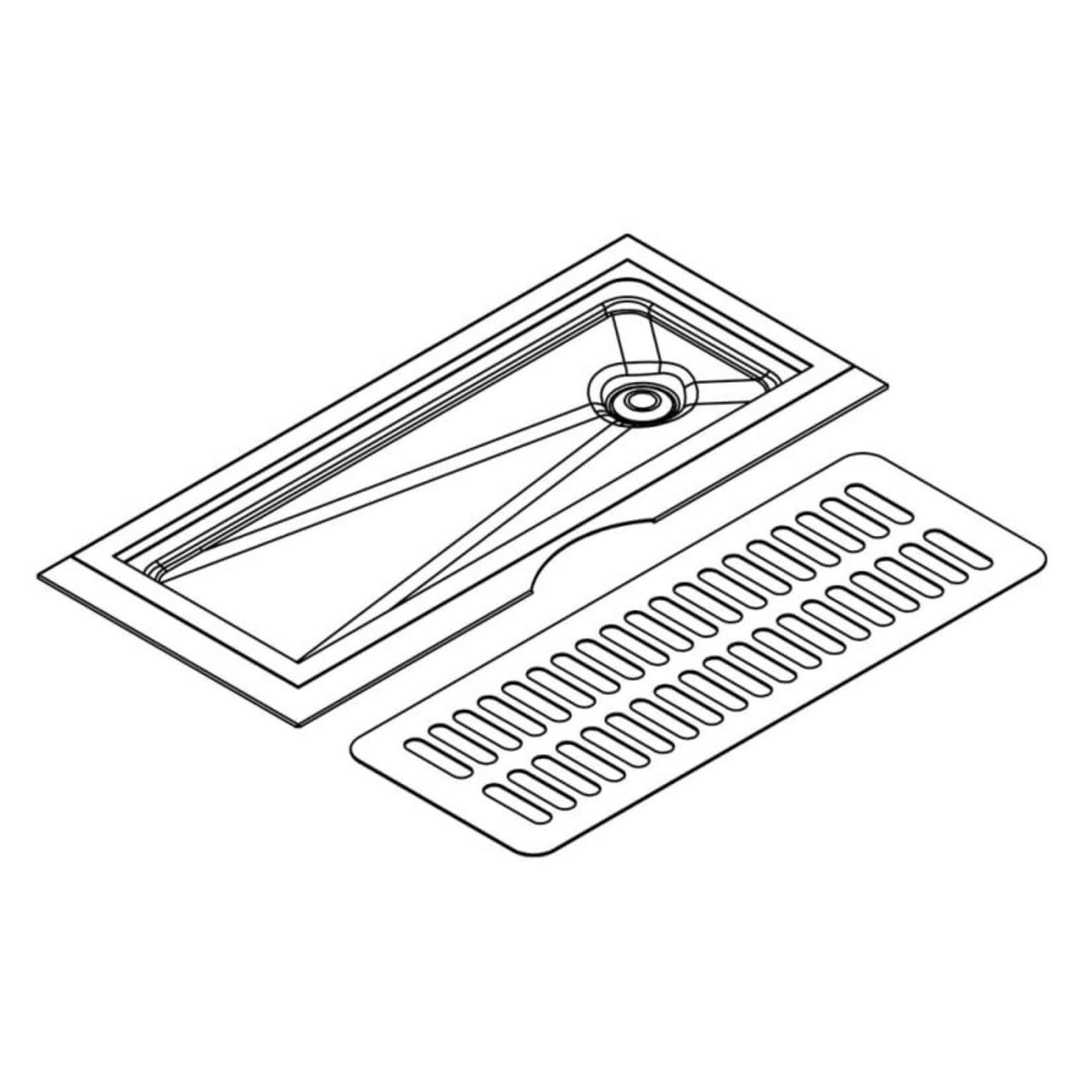 Marvel Marvel Beer Drain Sump Kit (order with Beer Cabinets only for Installations)