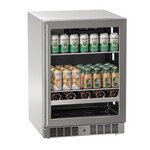 Marvel Indoor/Outdoor Essential 24" Beverage Center, SS Glass Rev Door w/ Lock