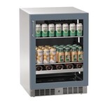 Marvel Indoor/Outdoor Essential 24" Beverage Center, Panel Ready Glass Rev Door w/ Lock