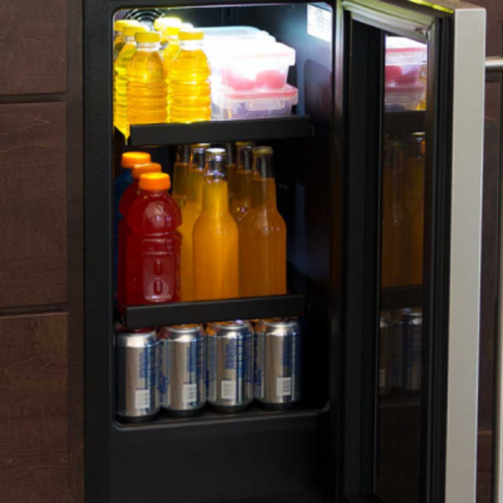 Marvel Indoor Classic 15" Beverage Center, SS Solid Rev Door