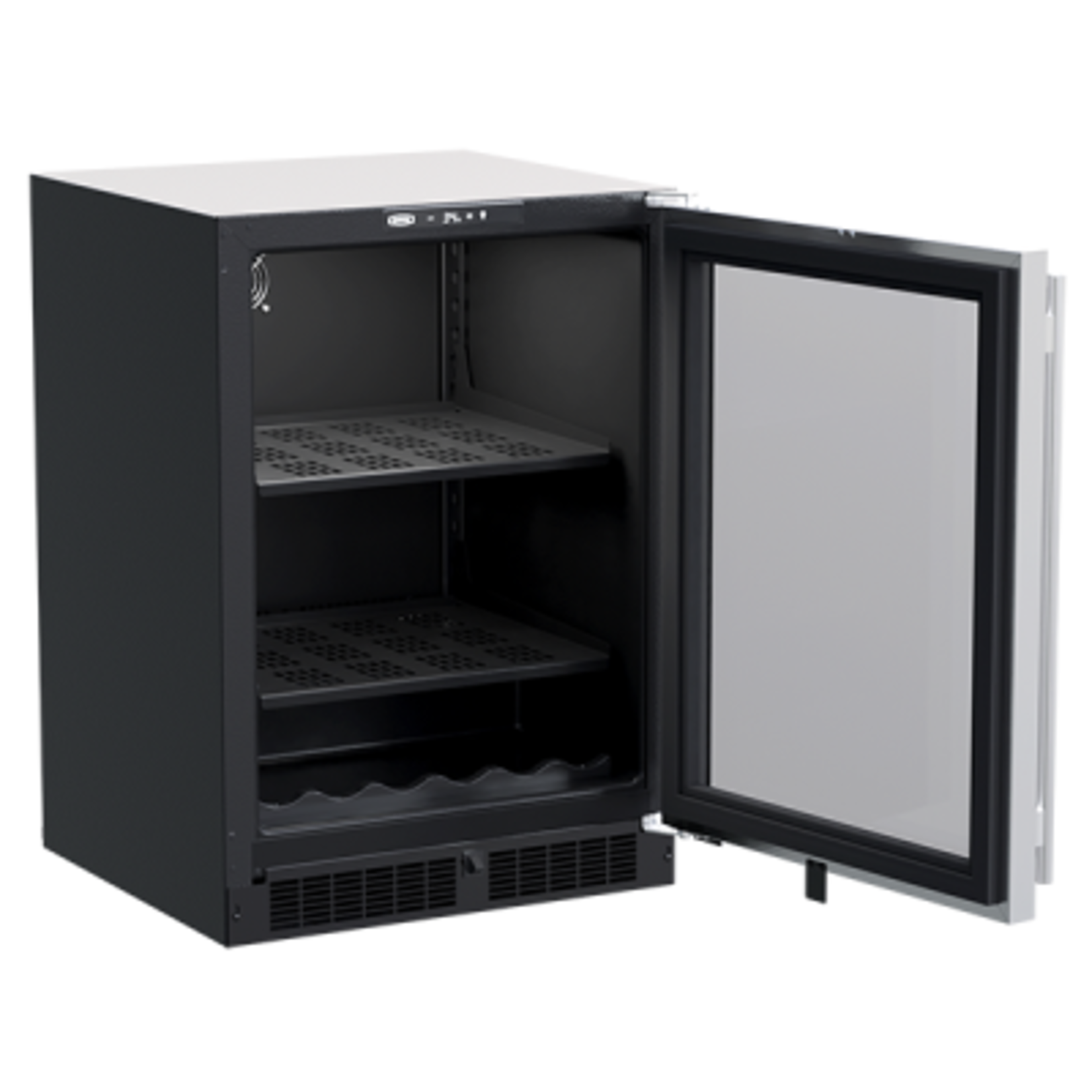 Marvel Indoor Classic 24" Beverage Center, SS Solid Rev Door w/Wine Cradle