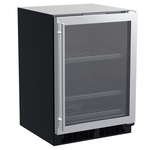 Marvel Indoor Classic 24" Beverage Center, SS Glass Rev Door