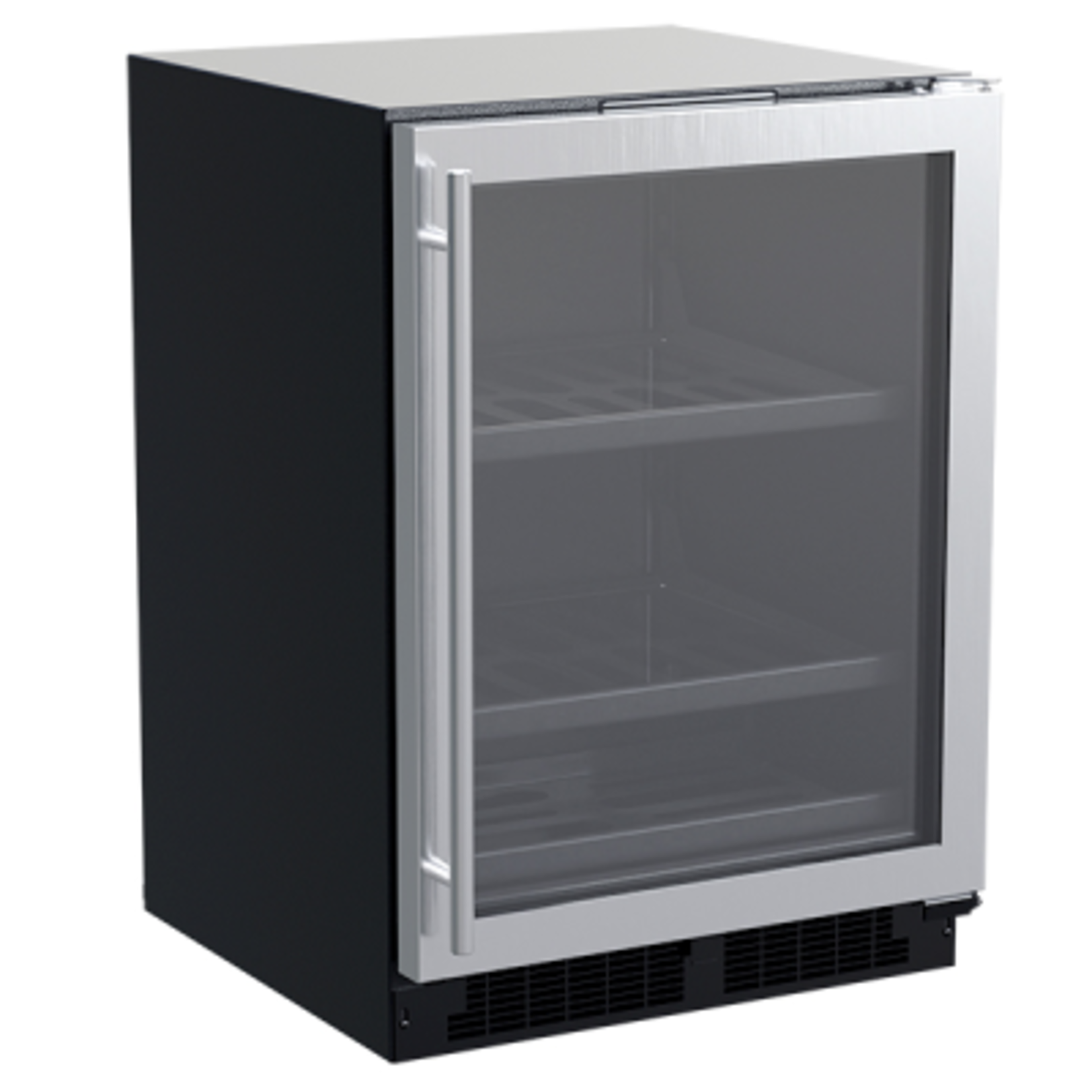 Marvel Indoor Classic 24" Beverage Center, SS Glass Rev Door