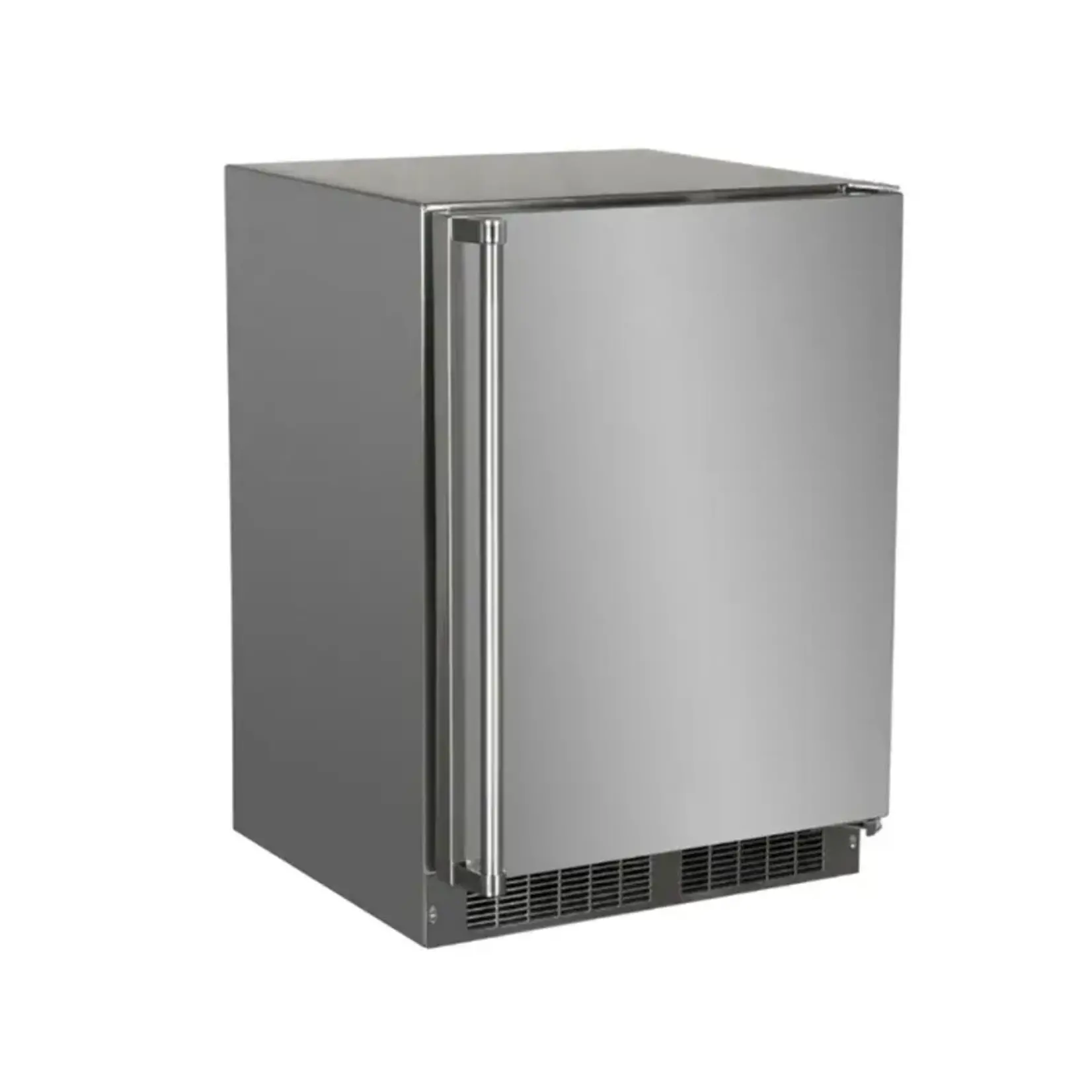 Marvel Outdoor 24" Refrigerator Freezer w/Cresent Ice Maker, SS Solid Rev Door w/ Lock