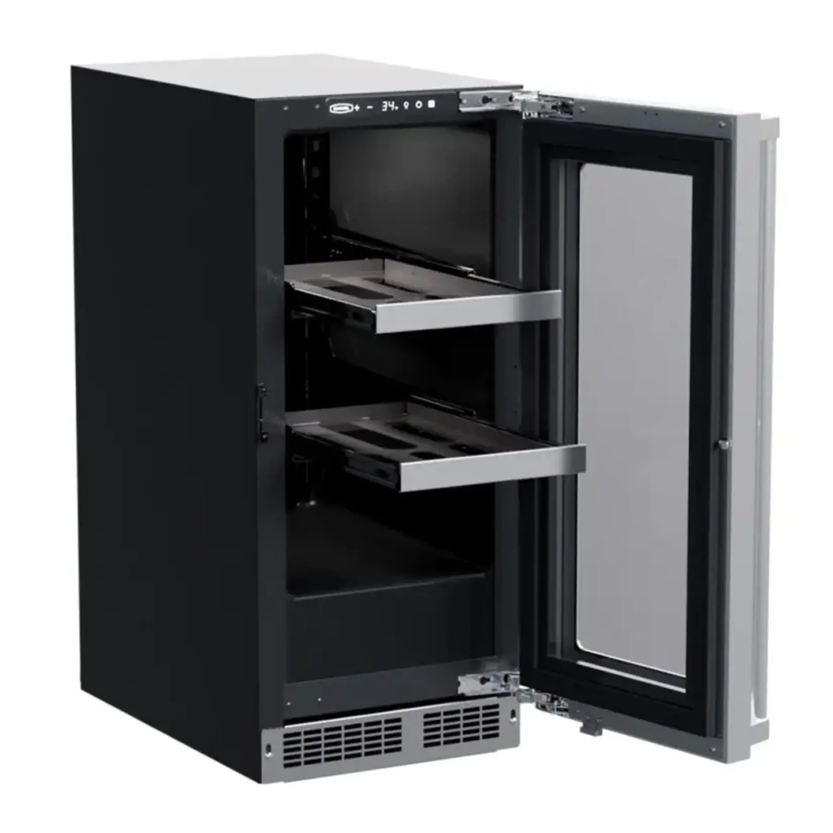 Marvel Indoor Professional 15" Beverage Center, Panel Ready Glass Rev Door w/ Lock