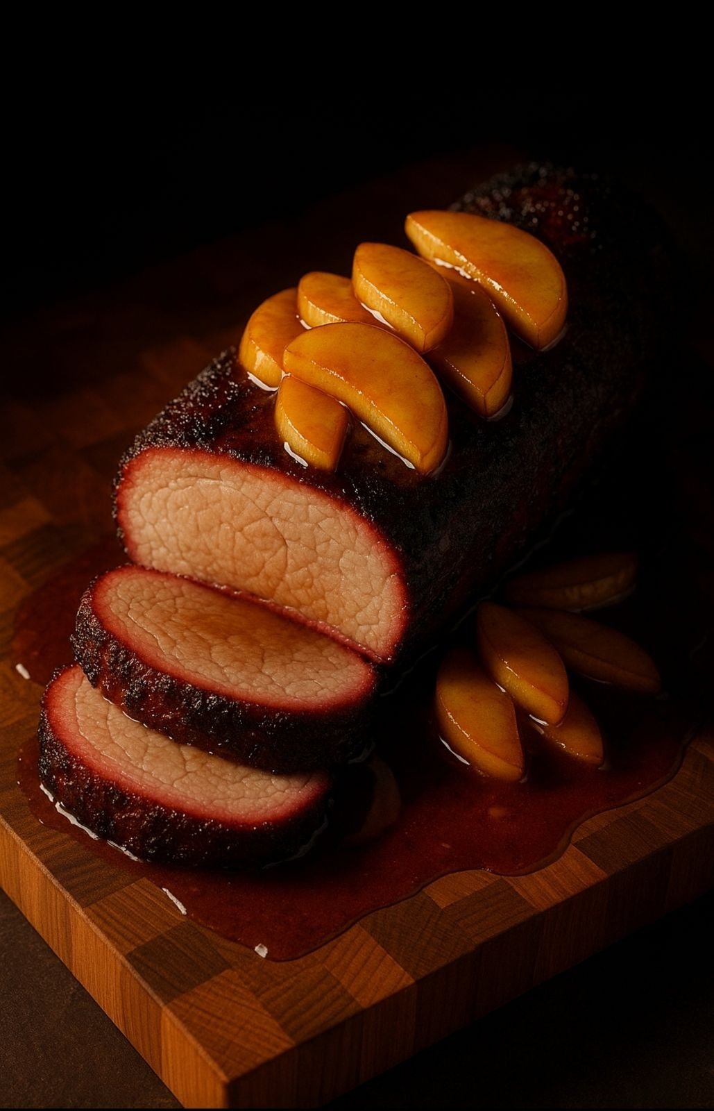 Fall Flavor on the Grill: Smoked Apple Bourbon Pork Tenderloin