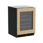 Marvel Indoor Classic 24" Wine & Beverage Center, Dual-Zone, Panel Ready Glass Rev Door W/ Lock