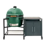 Big Green Egg BGE Modular Nest + Cabinet Package, Distressed Acacia - 2XL