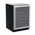 Marvel Indoor Classic 24" Wine & Beverage Center, Dual-Zone, SS Glass Rev Door W/ Lock
