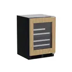 Marvel Indoor Professional 24" Wine & Beverage Center, Dual-Zone, Panel Ready Glass Rev Door W/ Lock