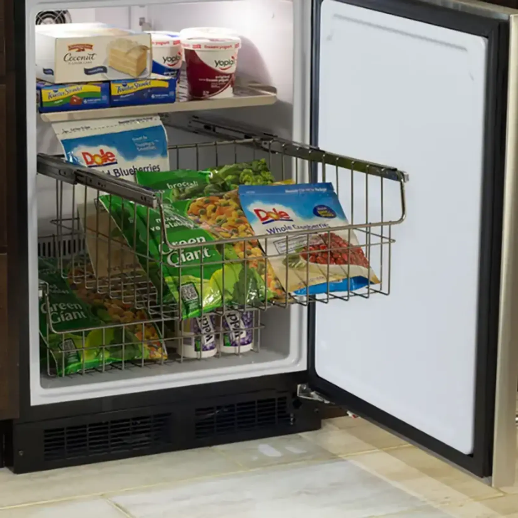 Marvel Indoor Classic 24" Freezer, Panel Ready Solid Rev Door