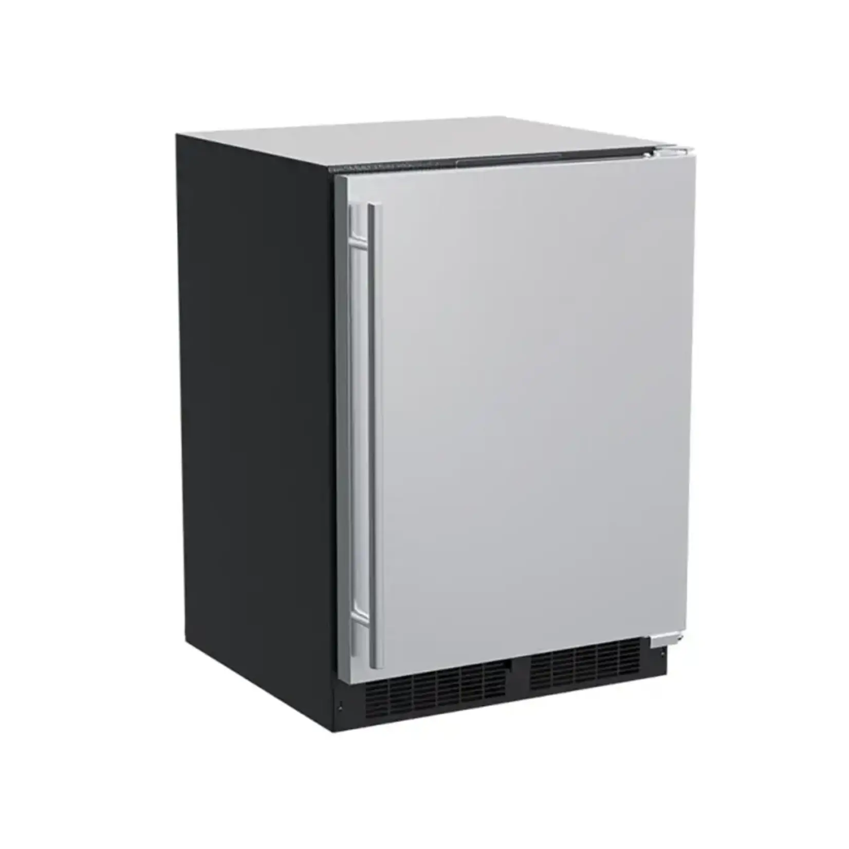 Marvel Marvel Indoor Classic 24" Refrigerator Freezer w/ Cresent Ice Maker, SS  Solid Rev Door