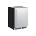 Marvel Marvel Indoor Professional 24" Refrigerator Freezer w/ Cresent Ice Maker, SS Solid Rev Door w/ Lock