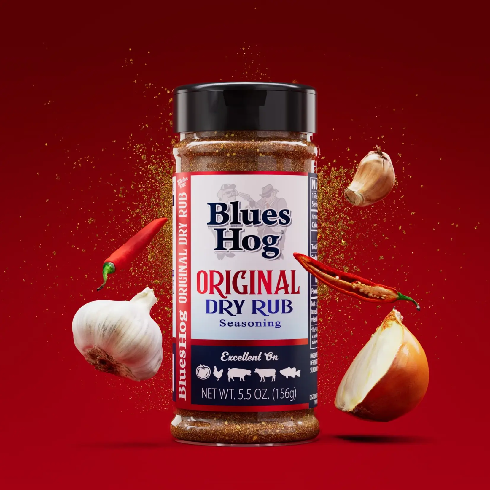 Blues Hog Blues Hog Blues Hog Original Dry Rub 11oz