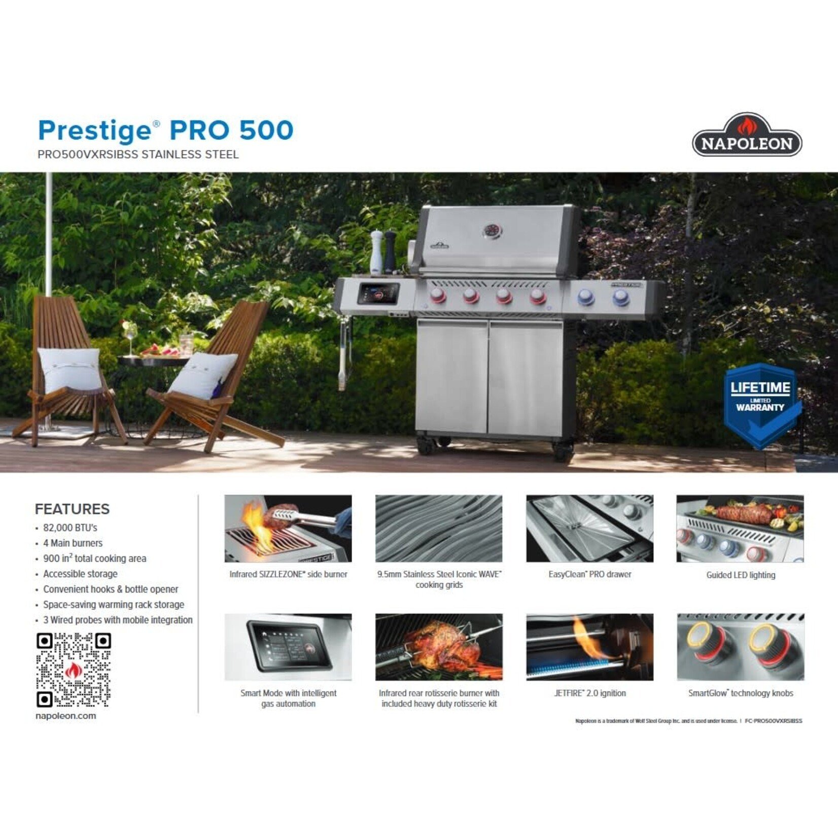 Napoleon Napoleon Prestige Evolution Pro 500 - LP