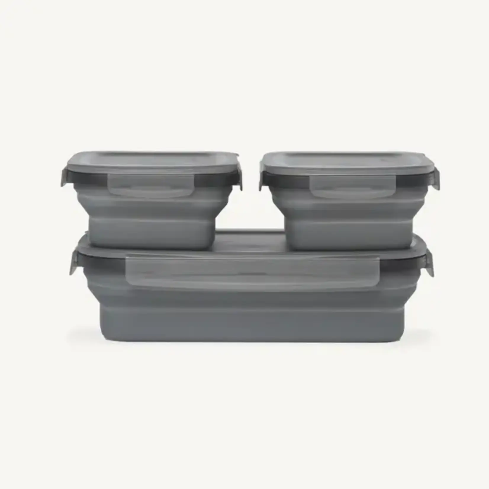 Drip-EZ Drip EZ Secondz Collapsible Food Storage - Charcoal