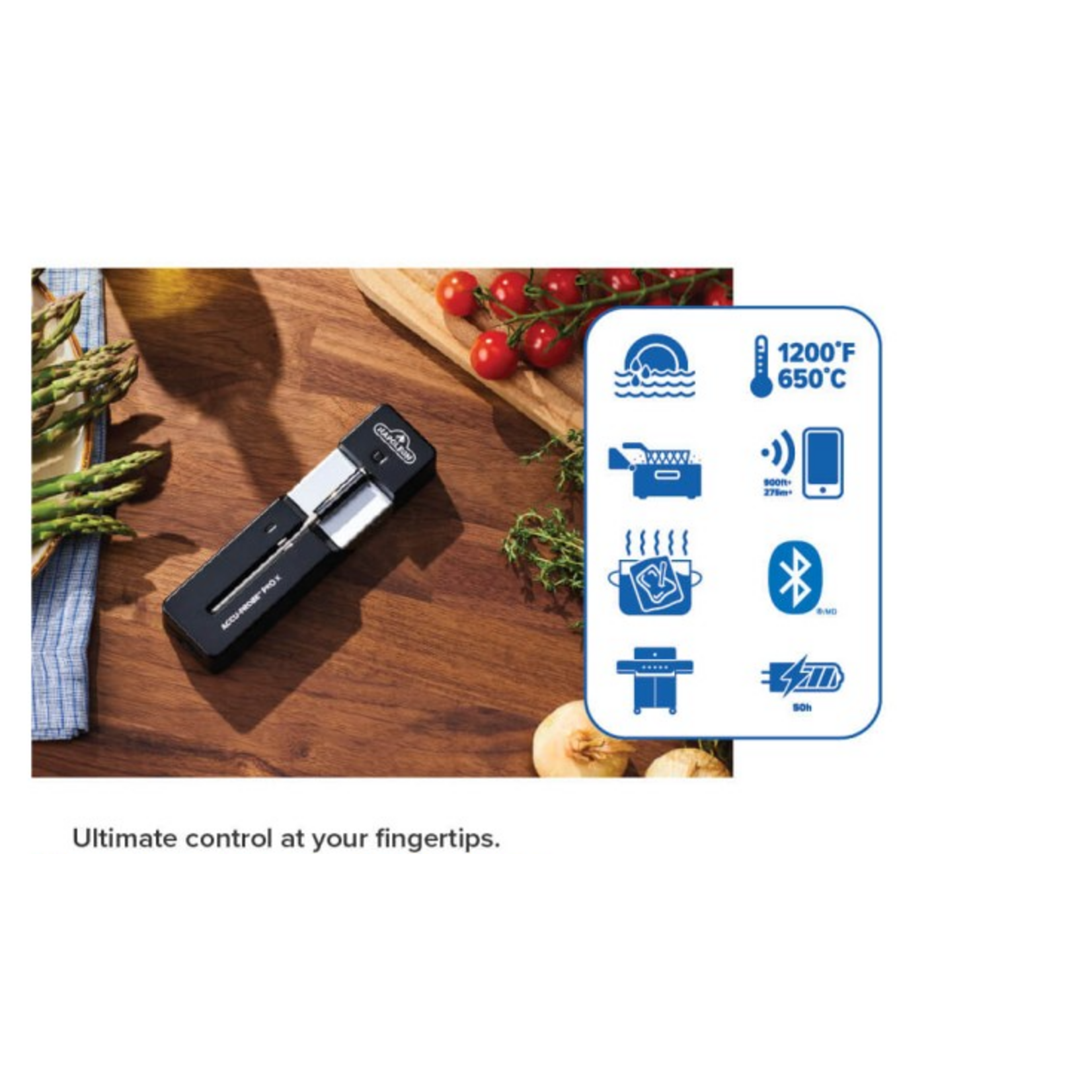 Napoleon Napoleon ACCU-PROBE ProX: Wireless Bluetooth Smart Thermometer
