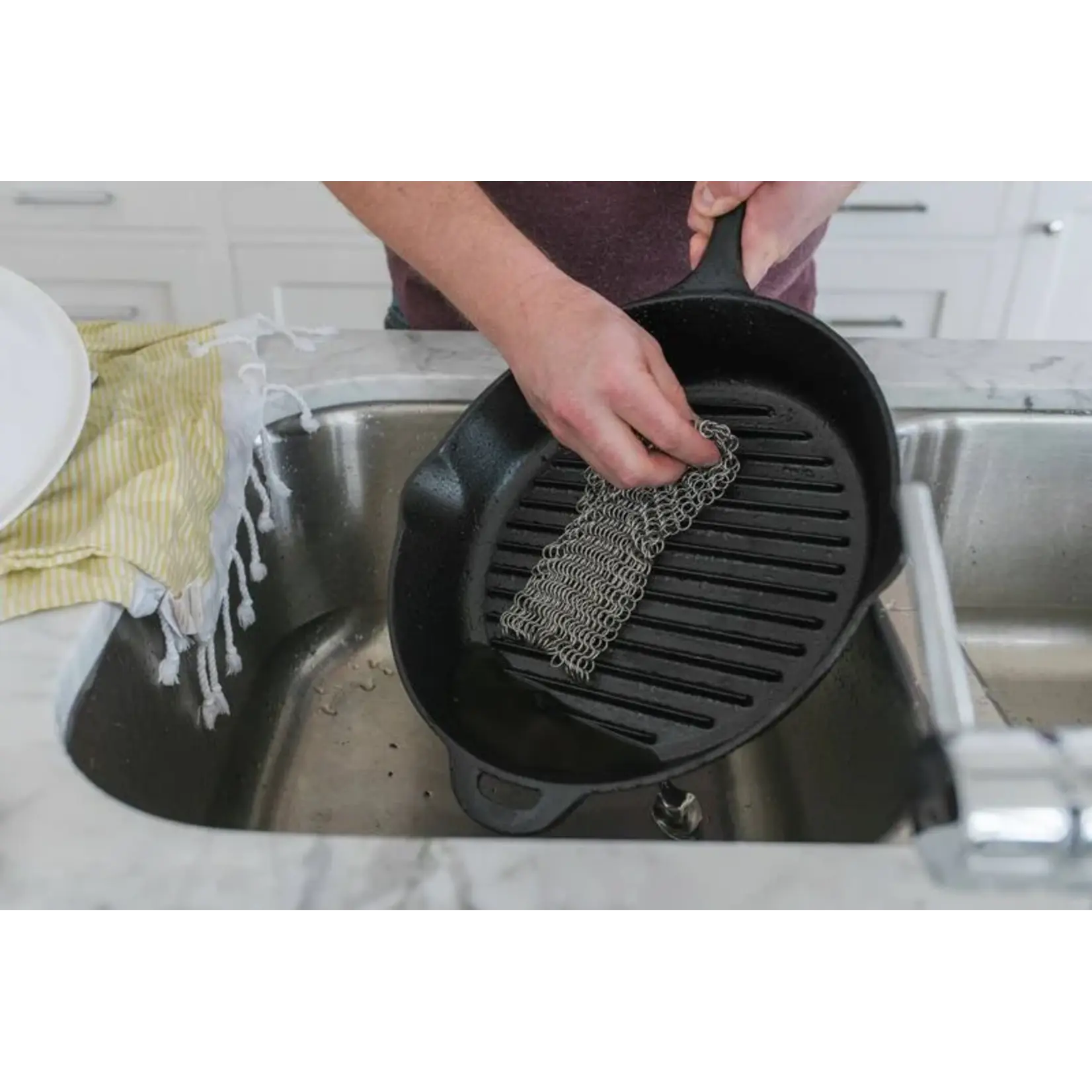 Camp Chef Camp Chef Chainmail Scrubber (7x7")