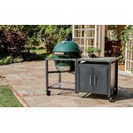 Big Green Egg BGE Modular Nest + Cabinet Package, Distressed Acacia - XL
